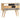 Mango wood sideboard with 7 drawers