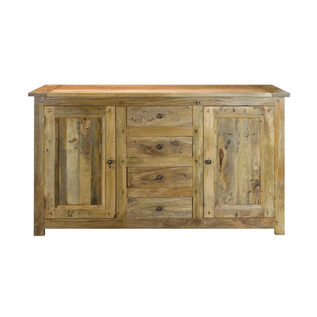 Mangowood Sideboard with 4 drawers and two doors