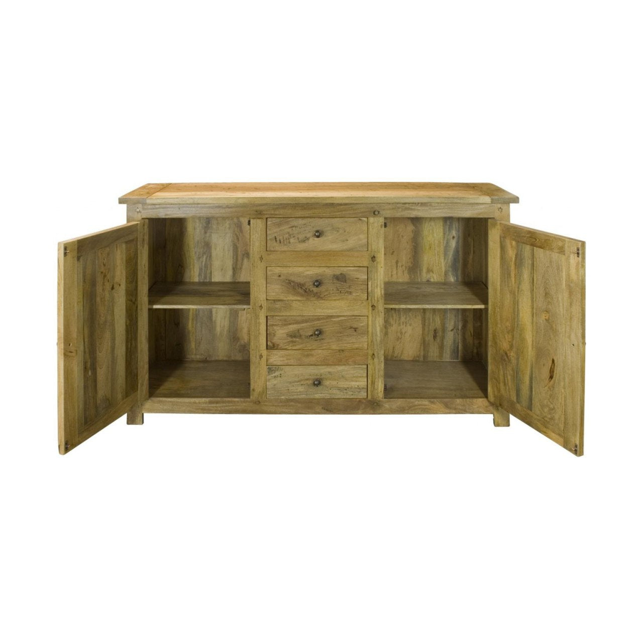 Mangowood Sideboard with 4 drawers and two doors
