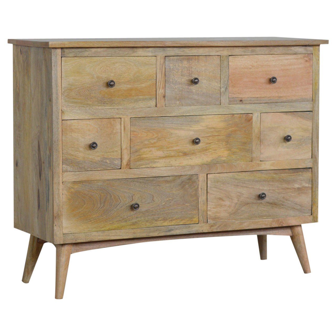 Mangowood Sideboard with 8 drawers