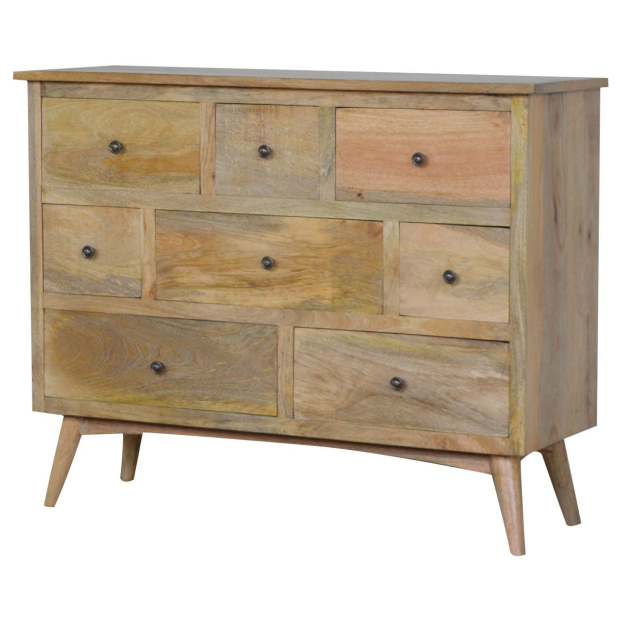 Mangowood Sideboard with 8 drawers