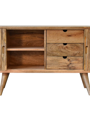 Solid wood sideboard