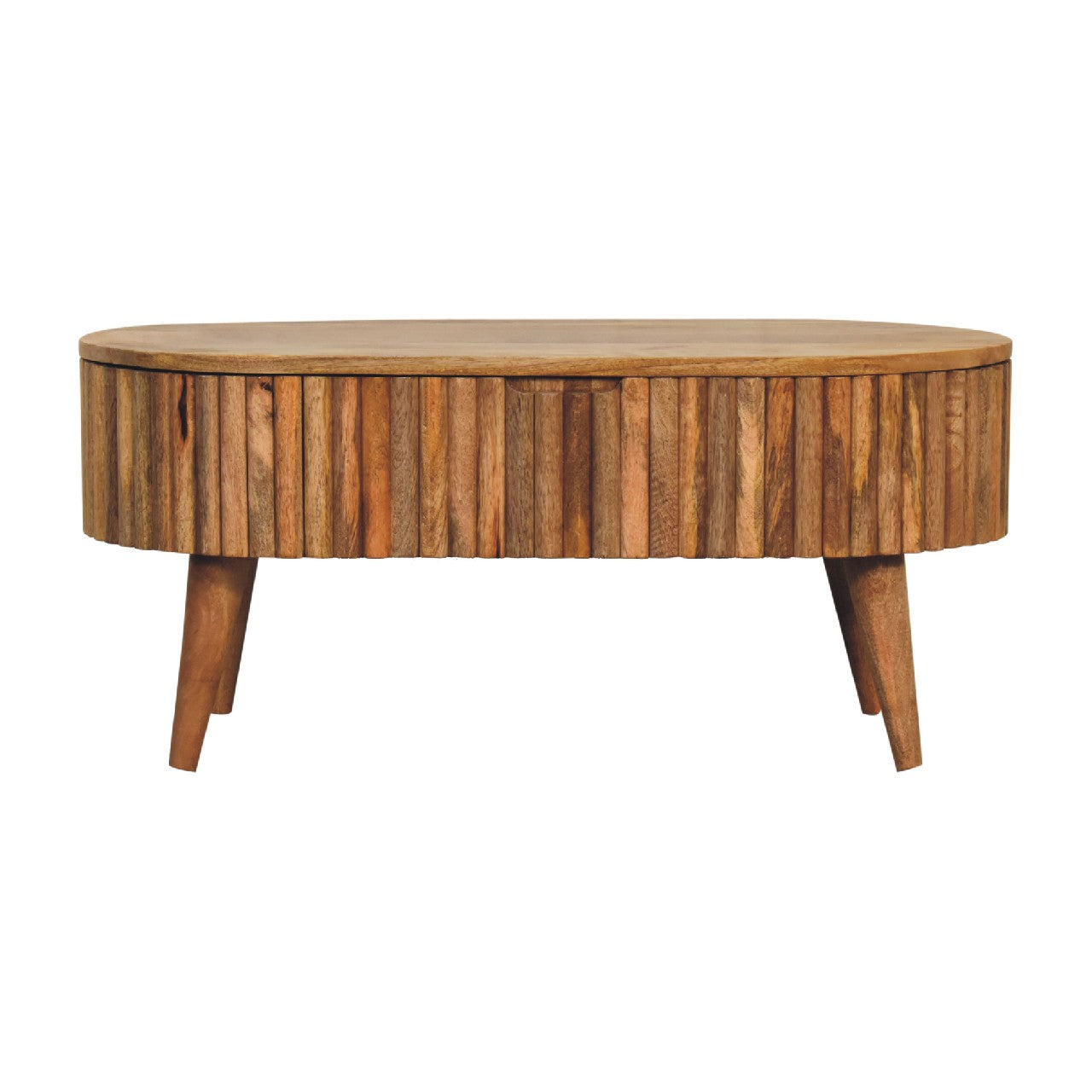Elaria Mango Wood Coffee Table - Handmade & Assembled
