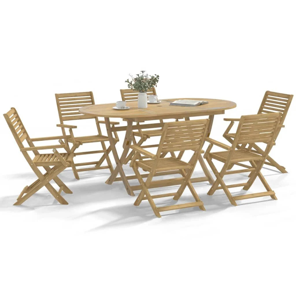 Bloken Acacia Wood - 160cm Foldable