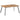 Tova Teak Wood - 169cm