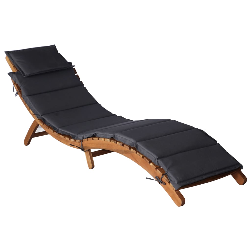 Velka Acacia Wood - 184cm Includes Cushions & Foldable