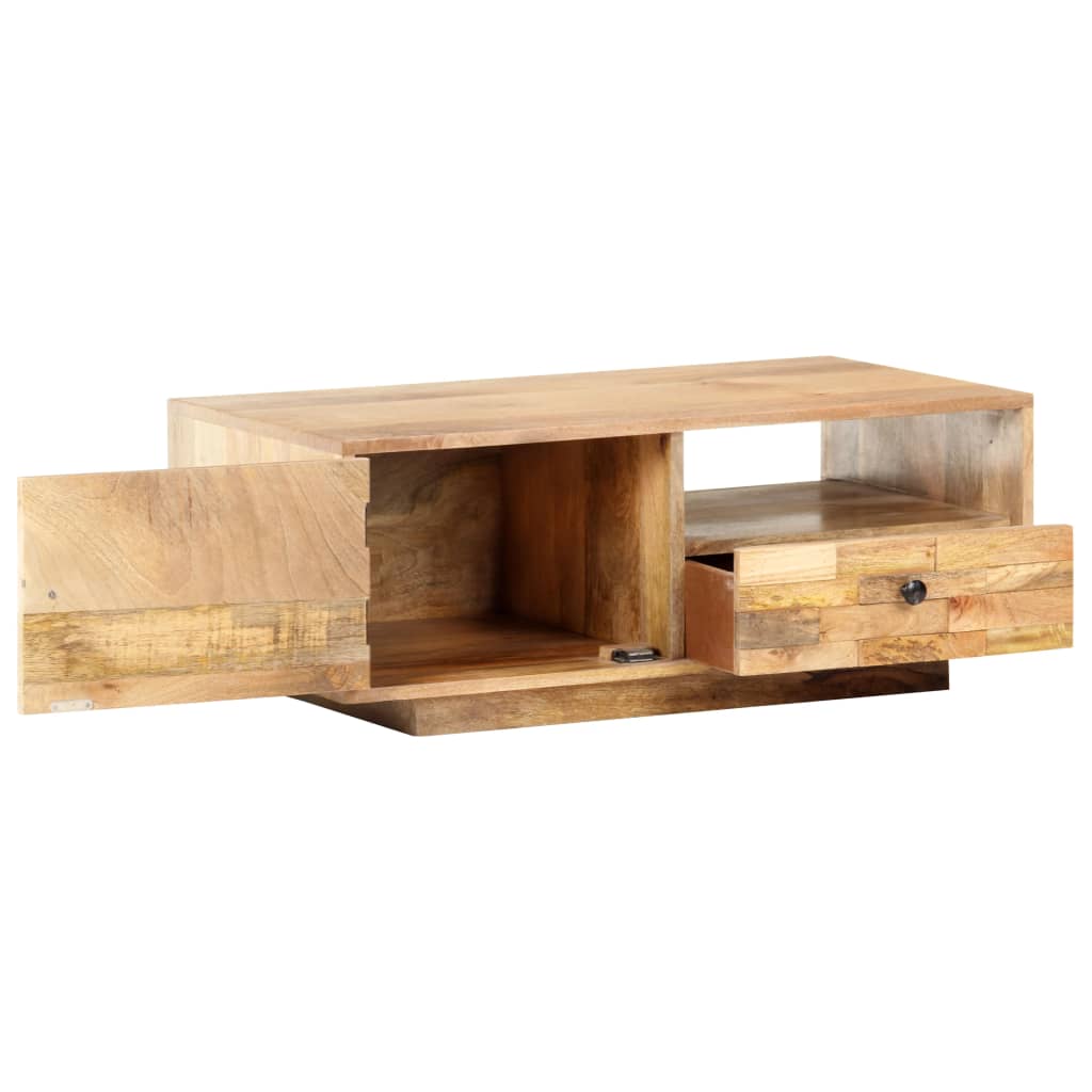 Riven Mango Wood - 90cm Handmade & Assembled