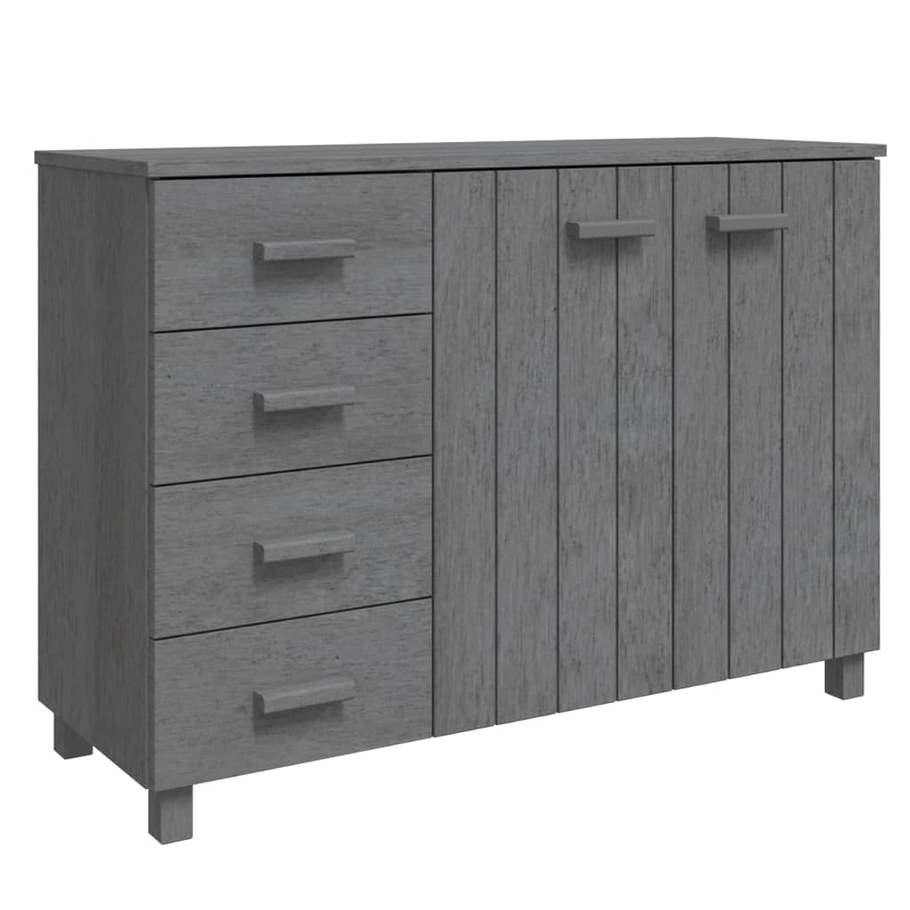 Pinewood Sideboard with 4 drawers and 2 doors 