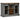 Pinewood sideboard with 2 drawers