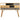 Mango wood sideboard with 7 drawers