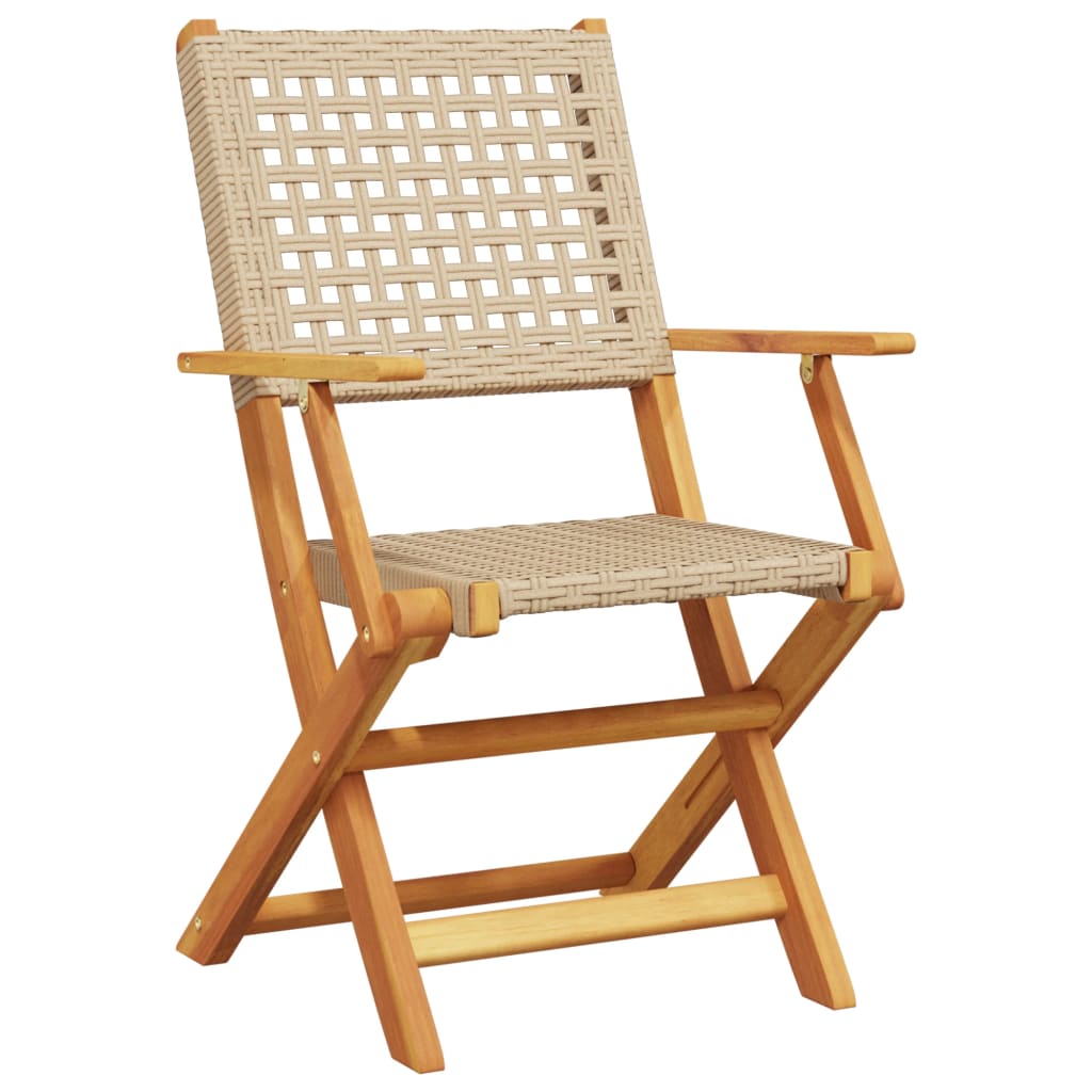 Grynn Acacia Wood - 60 cm Foldable