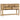 Mango wood sideboard with 5 drawers