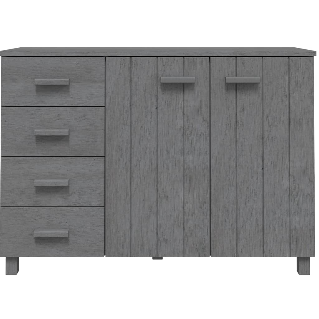 Pinewood Sideboard with 4 drawers and 2 doors 