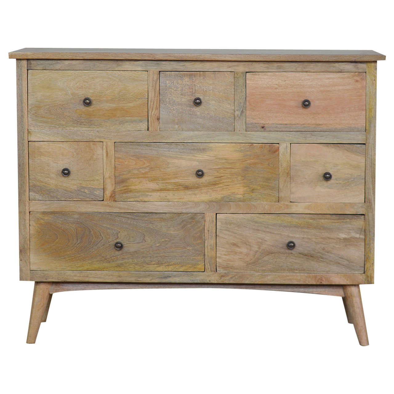 Mangowood Sideboard with 8 drawers