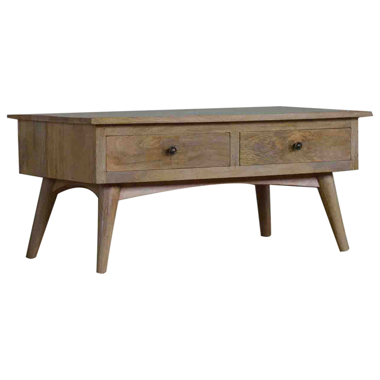 Alessia Mango Wood Coffee Table - Handmade