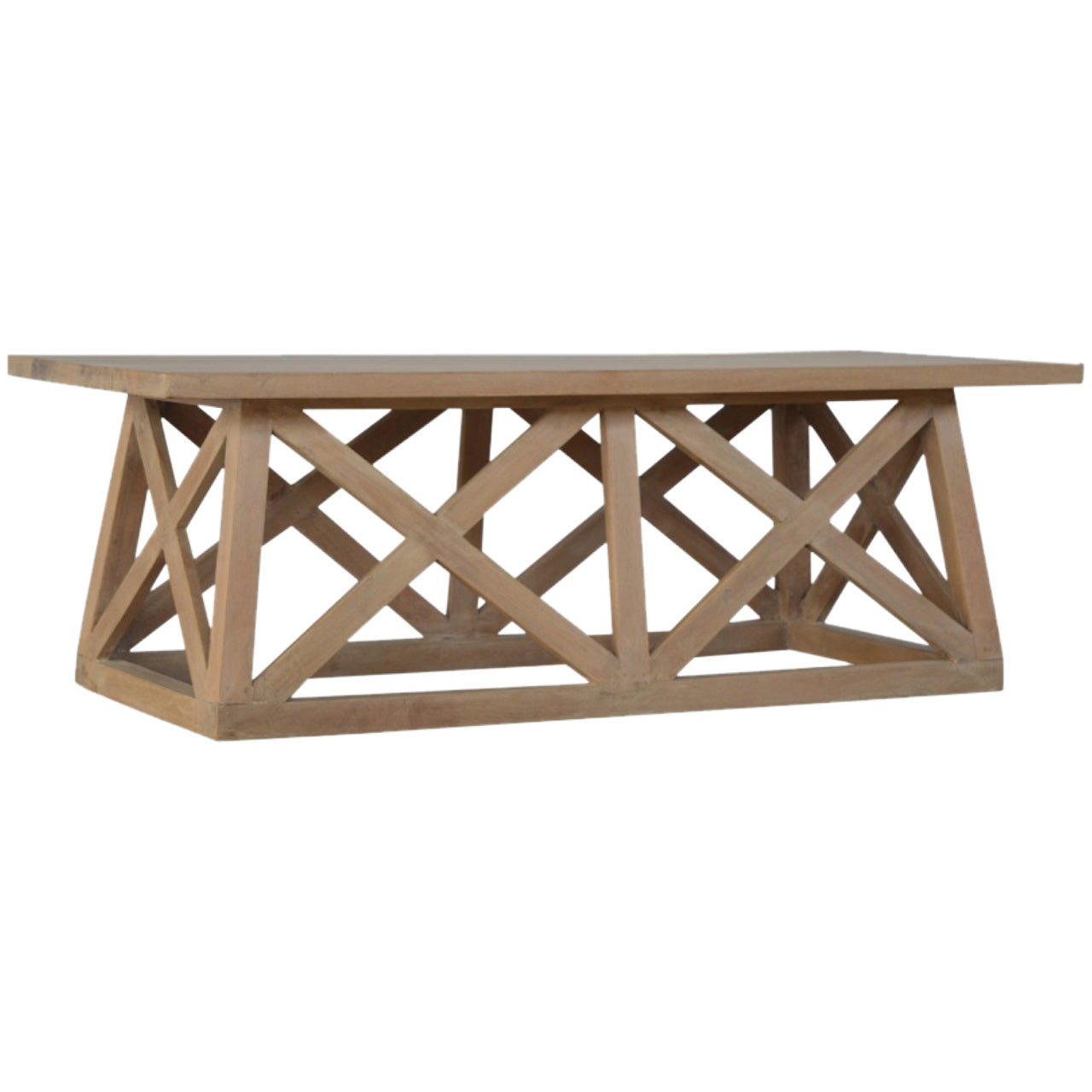 Tahi Mango Wood Coffee Table - Handmade