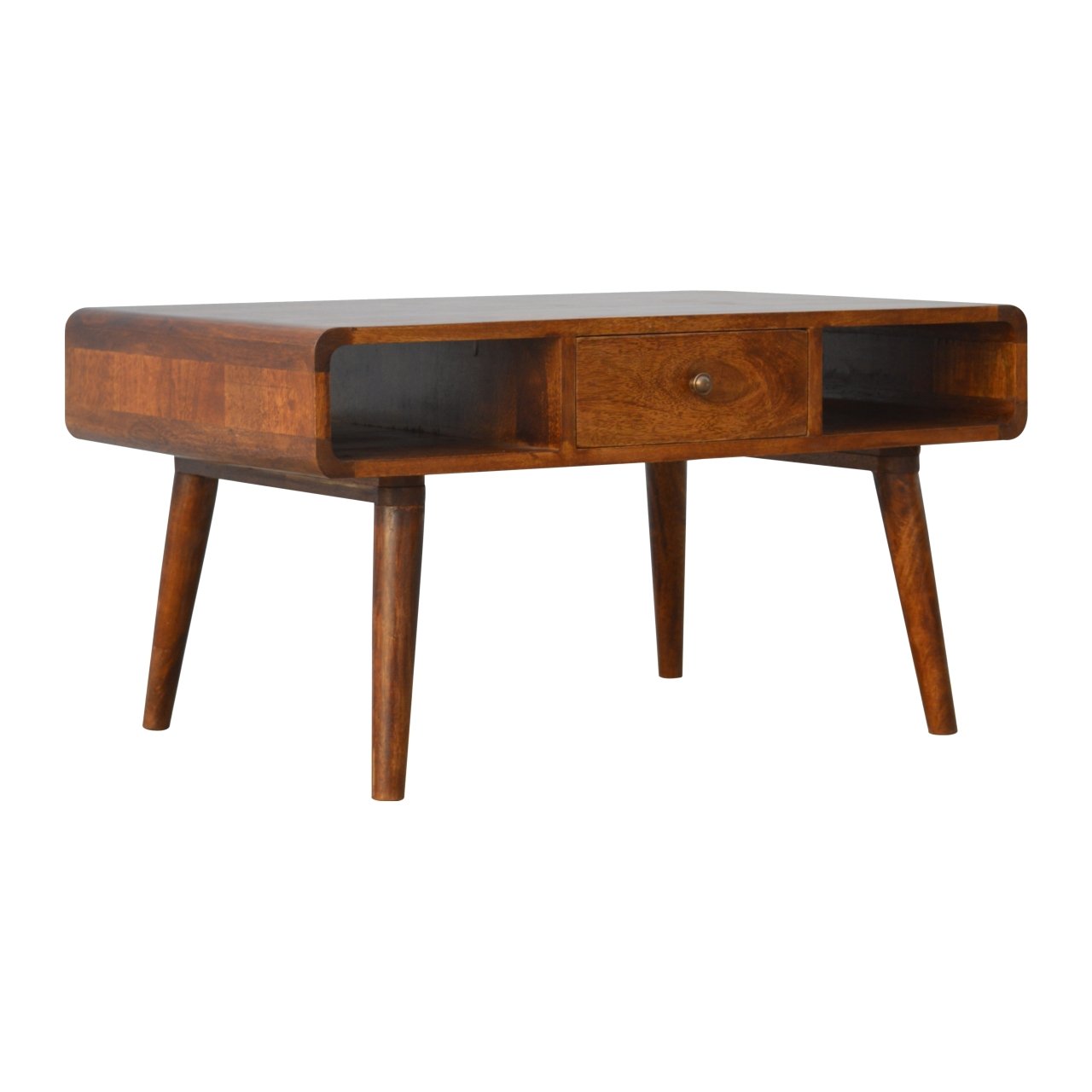 Caelus Mango Wood Coffee Table - Handmade
